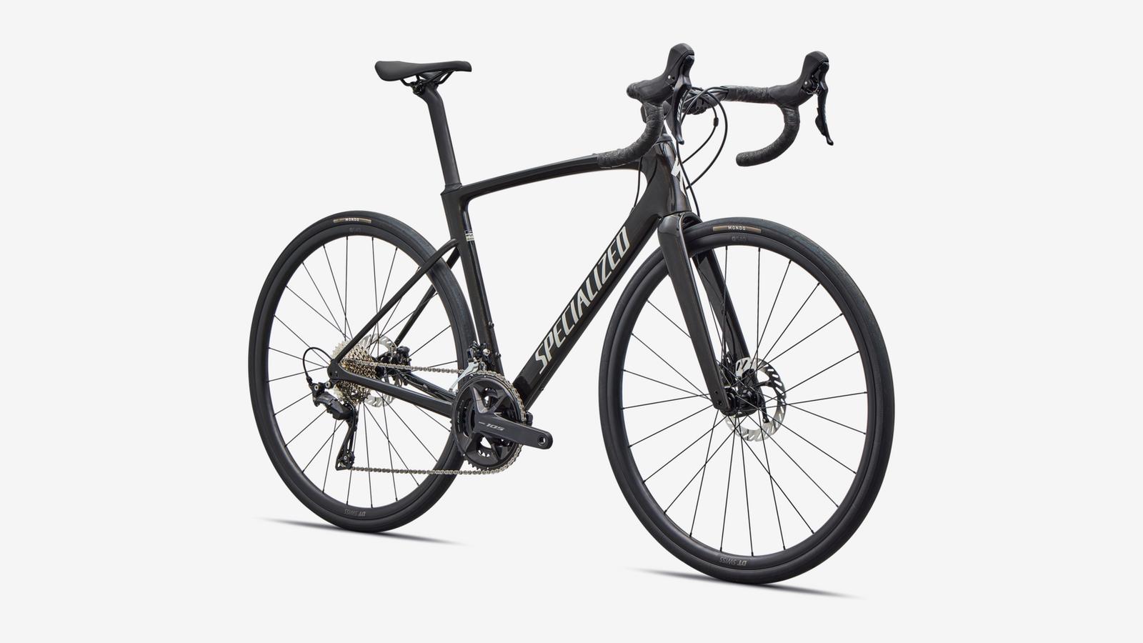 specialized fixed gear bike Roubaix SL8 Sport 52 / Gloss Obsidian Metallic/Dune White