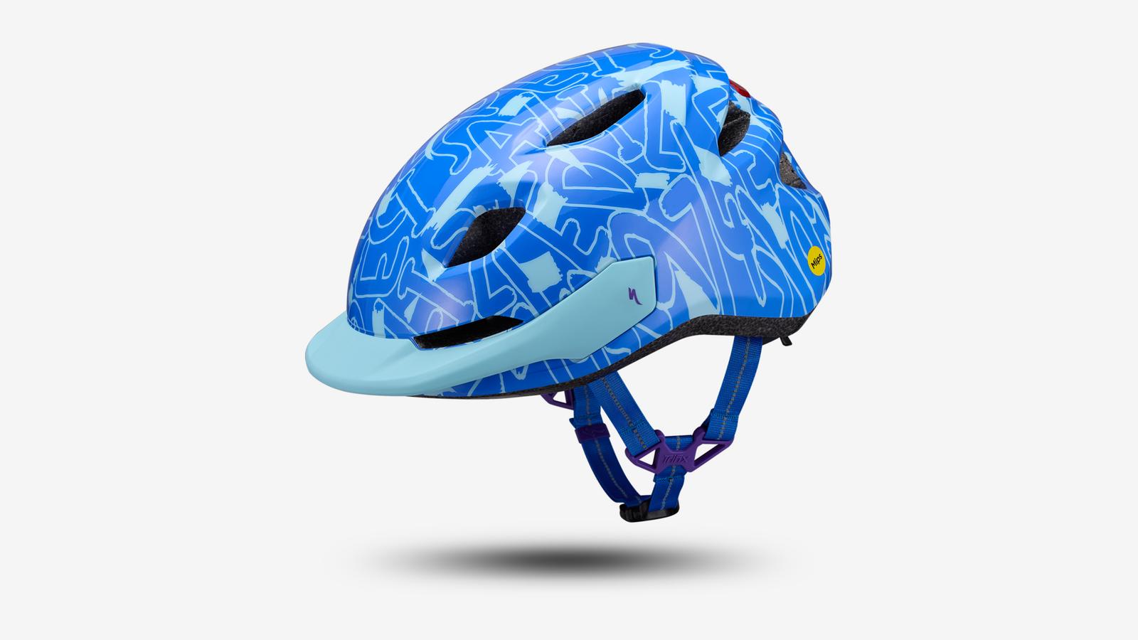 Specialized Shuffle 2 LED Kids Helmet Sky Blue Graphic