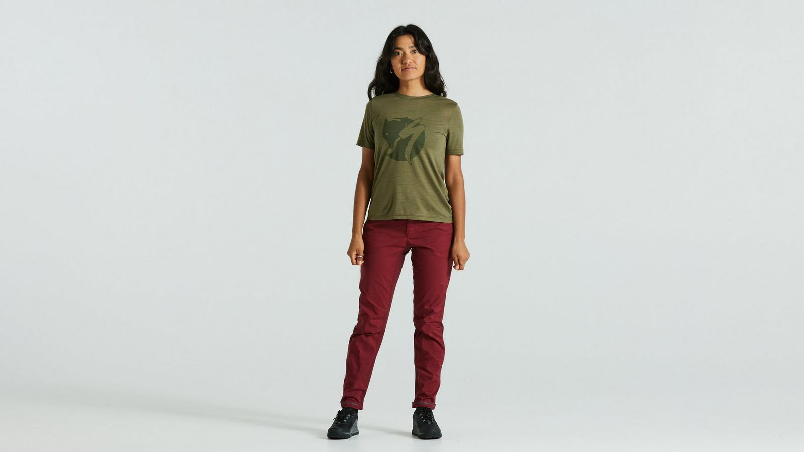 F Wool Tee Ss Wmn-Tee-Peachtree-Bikes-Atlanta