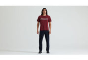 64623-3626-Specialized-Men'S Wordmark Short Sleeve T-Shirt-Tee
