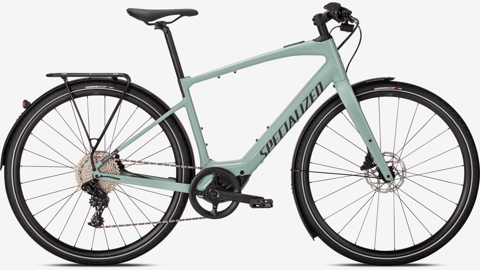 fahrrad specialized e bike Specialized Turbo Vado SL 4.0 EQ White Sage / Black Reflective / XL