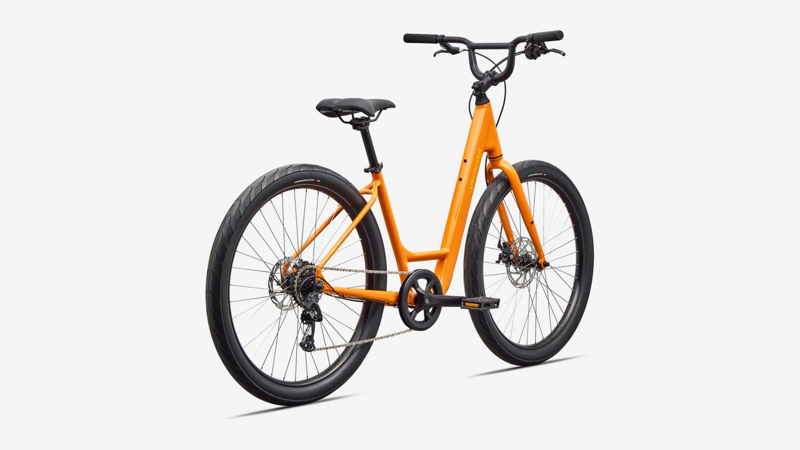 low gear bicycle Specialized Roll 2.0 Low Entry, Gloss Orange Zest / California Sunshine L